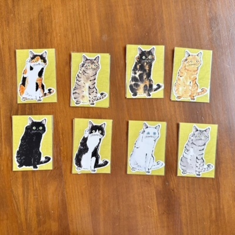 ハラミチヨさんのステッカー | 保護ねこカフェ もりねこ