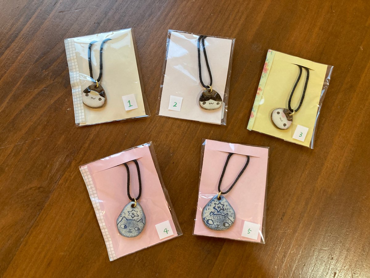あとりえしかーださんのペンダント！ | 保護ねこカフェ もりねこ