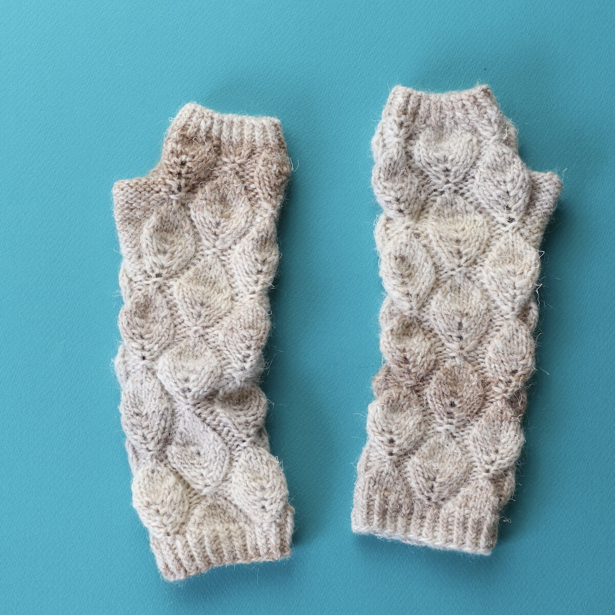 データ版レシピ「リーフ模様のアームウォーマー」 | しずく堂 Store