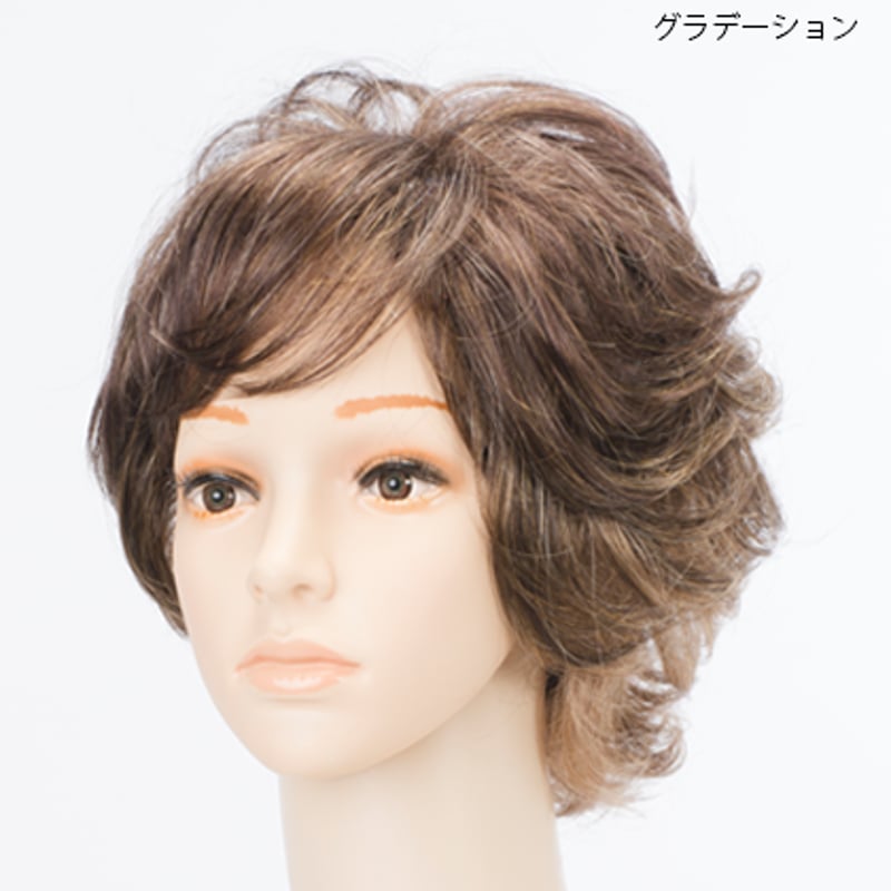 KNTファッションウィッグ カップリング ショートスタイル 総手縫い(S