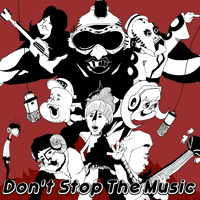 Don't stop the music (CD-R・歌詞・メッセージ)