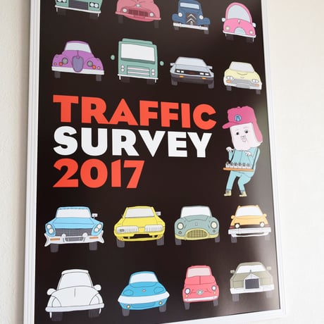 Traffic Survey 2017 ポスター