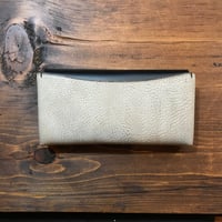 【Dew-003】長財布スリム版　アラスカ×黒