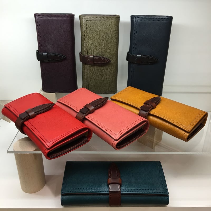 まるまるページ 長財布 PELLE BORSA ペレボルサ 財布 L字ファスナー長財布 フィーネ