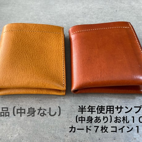 【Dew-001】二つ折財布　5色展開（ミネルバ・ボックス）