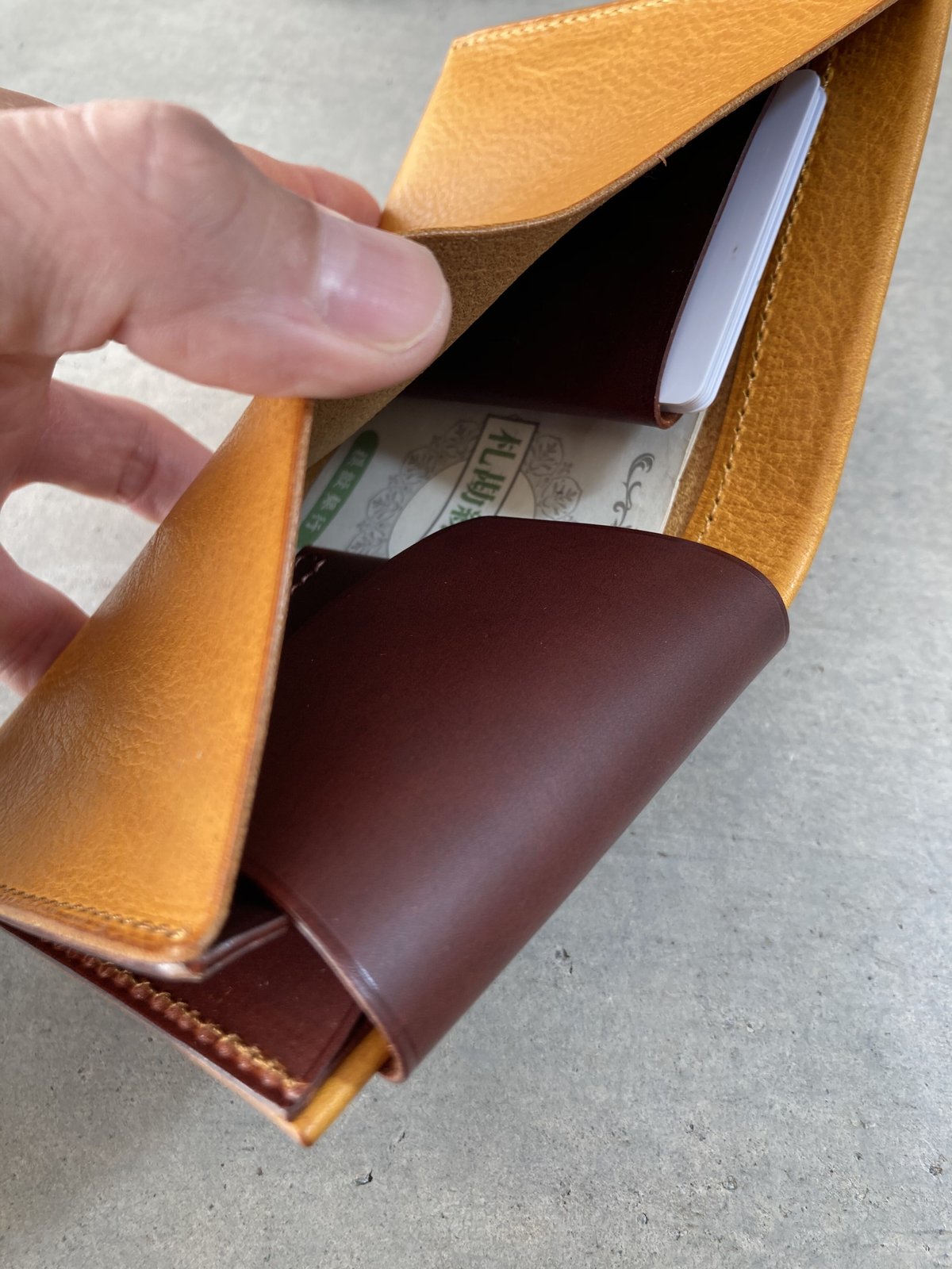 mripple エムリップル【Dew-001】二つ折財布）新品 未使用 Dew-001】二つ折財布