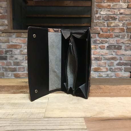 MRW-002 長財布　泥染革