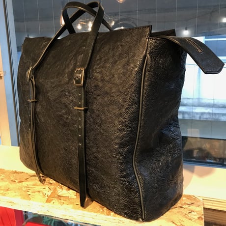 ホースシュリンク　トートバッグ 黒