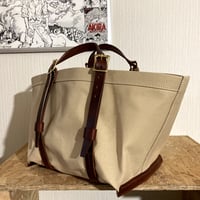 帆布ランチボックスサイズ　ベージュ
