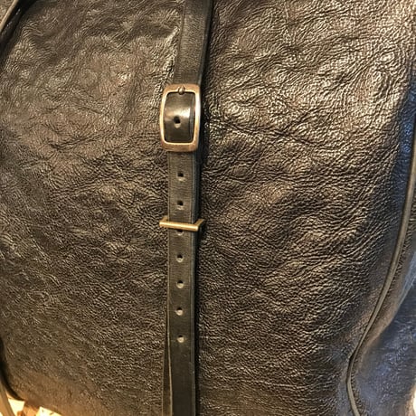 ホースシュリンク　トートバッグ 黒