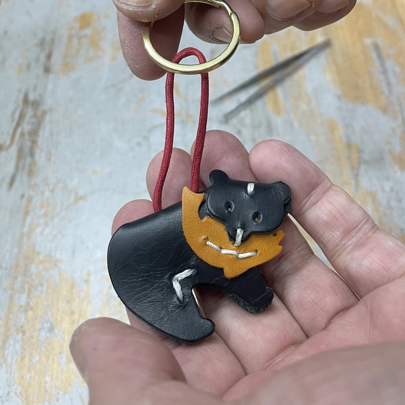 クマシャケリペアセット（赤紐） | benlly's & job