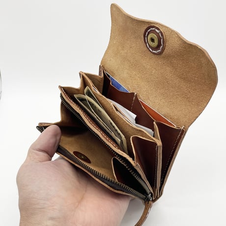 benlly's original / Leather wallet / Wash
