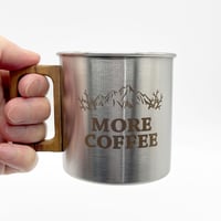 more coffee / stainless Mug