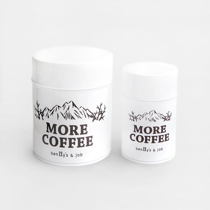 more coffee / 珈琲缶 | benlly's & job