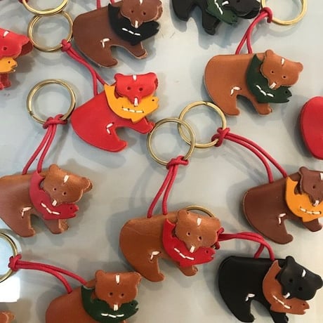benlly's original / クマシャケ キーホルダー