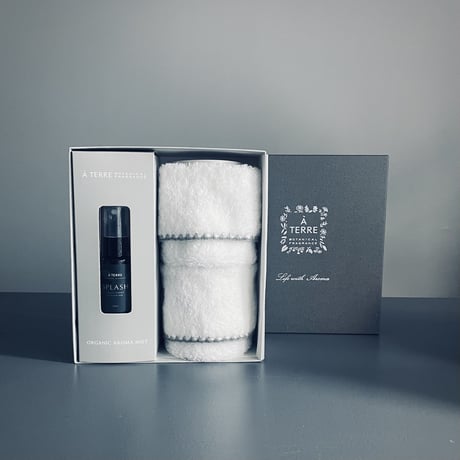 SPLASH MIST & smile cotton towel Gift Box set