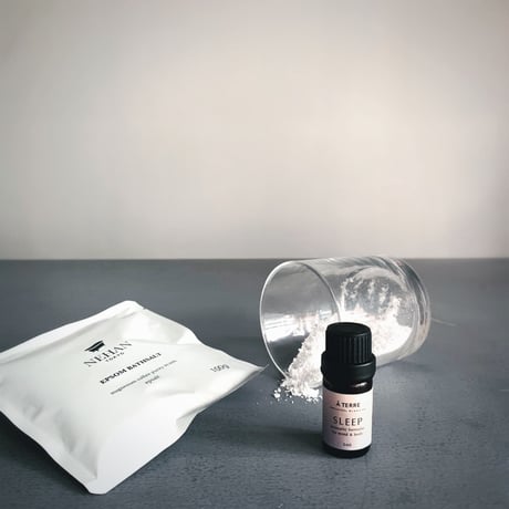 エプソムバスソルト（無香料）& SLEEP BLENDED OIL Gift set