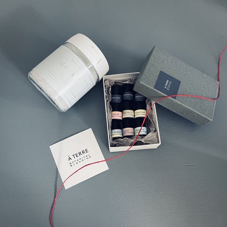 À TERRE Tasting box kit & SEA SALT（無香料）_Gift set