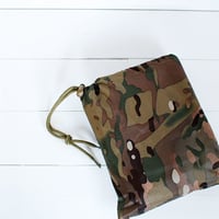 Camouflage  poncho