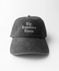 TIMES ピグメントキャップ ＜DARK GRAY／LIGHT GRAY＞