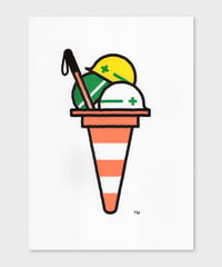 RISOGRAPH ポスター ＜CONE＞