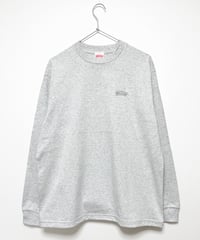 WELKAM ビッグシルエットロングTシャツ ＜ASH／NAVY＞