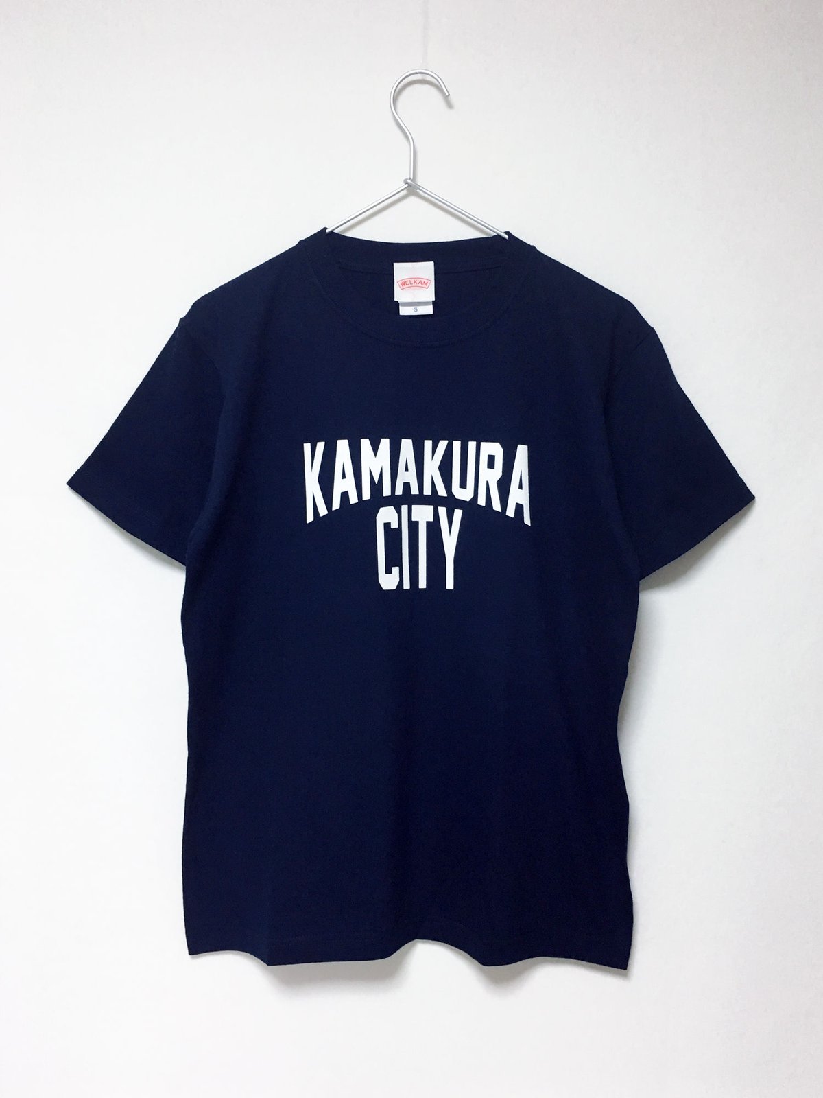 KAMAKURA CITY Tシャツ＜NAVY／WHITE＞ | WELKAM ONLINE