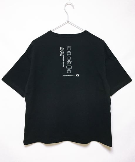 COFFEE ビッグシルエットポケットTシャツ ＜BLACK＞