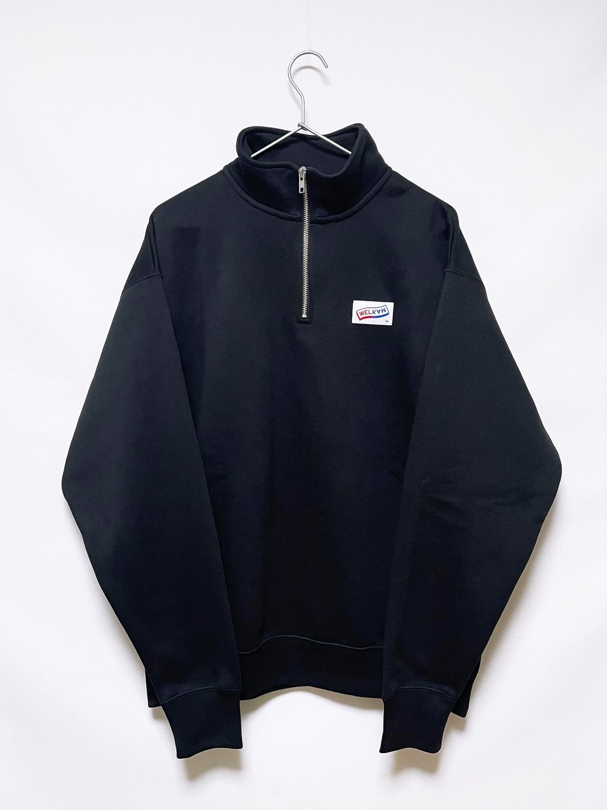 REVERSAL ハーフジップスウェット<BLACK/ASH> | WELKAM ONLINE REVERSAL ハーフジップスウェット<BLACK/ASH> | WELKAM ONLINE