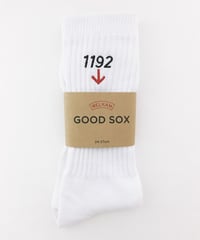 1192↓グッドソックス ＜WHITE＞