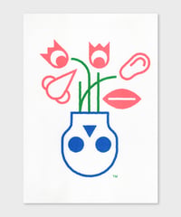 RISOGRAPH ポスター ＜LIFE＞ ＜2枚セット＞