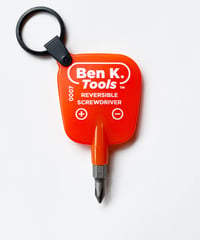BEN K. TOOLS リバーシブルドライバー ＜ORANGE／BLACK＞