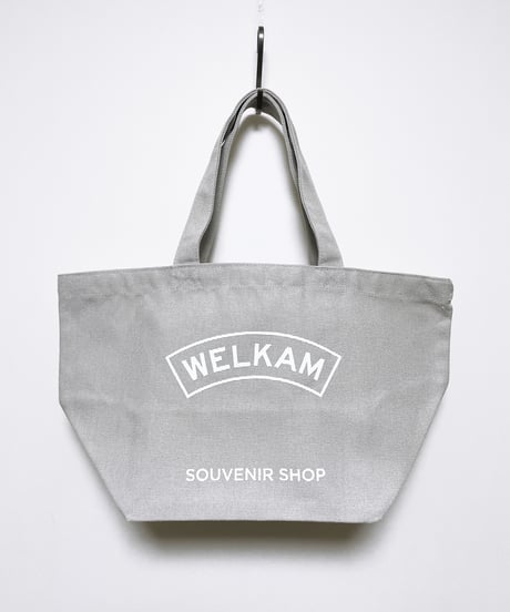 WELKAM ランチトート ＜NATURAL／LIGHT GREY／CAMEL＞