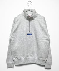 WELKAM ハーフジップスウェット ＜ASH＞
