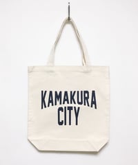 KAMAKURA CITY トートバッグ ＜NATURAL／NAVY＞