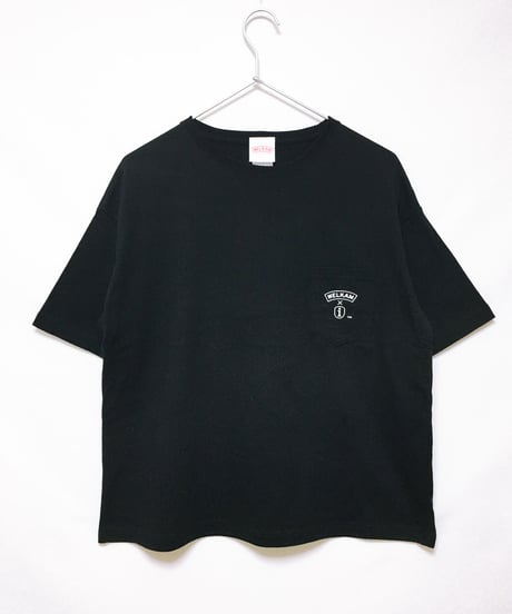 COFFEE ビッグシルエットポケットTシャツ ＜BLACK＞