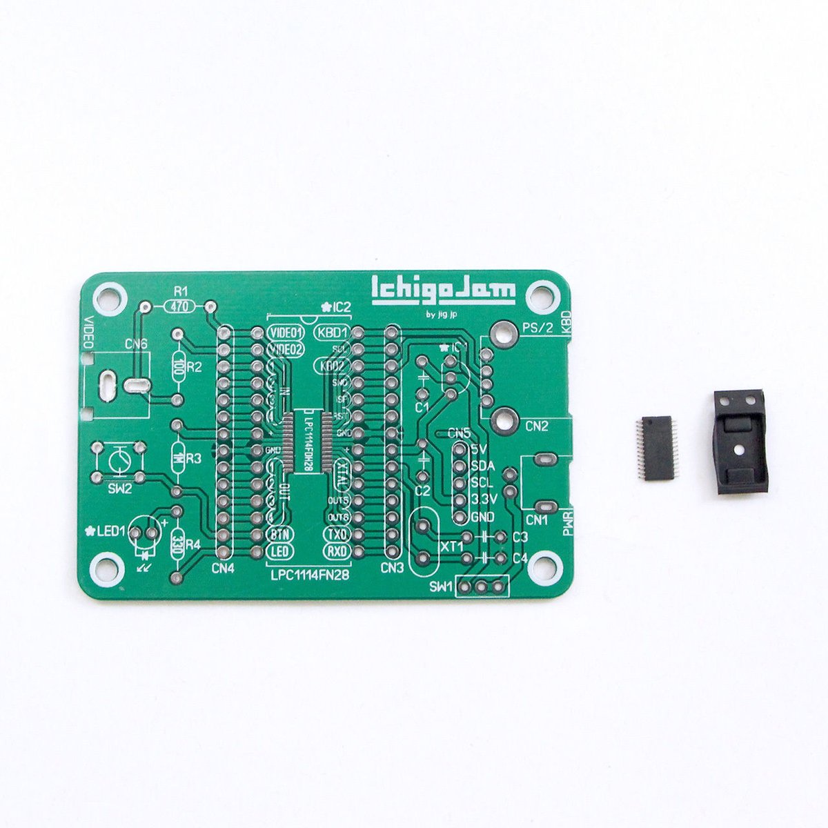 Ichigojam 基盤 IchigoJam プリント基板完全組立キット T | Programming Club Ne