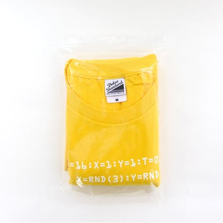 IchigoJam BASIC Tシャツ(黄系)