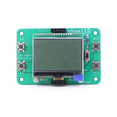 IchigoJam用LCD完成品