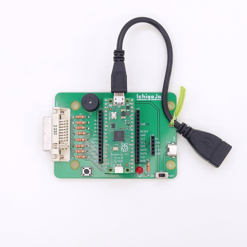 IchigoJam 組み立て済完成品 P | Programming Club Network IchigoJam 組み立て済完成品 P | Programming Club Network