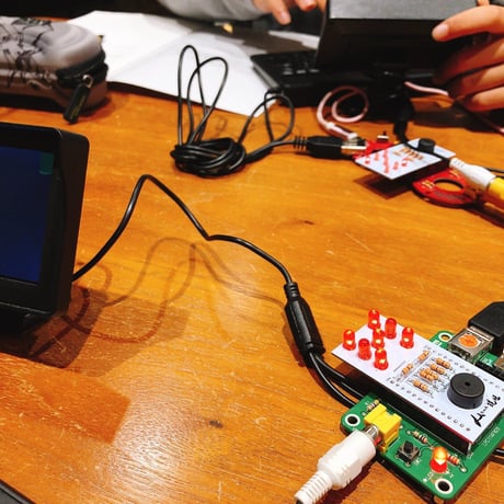 LEDサイコロ基板v2 for IchigoJam