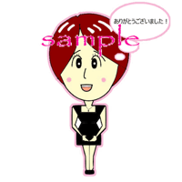 AIリメイクOK! イラスト かわいい icon・チャット嬢アイコン（chat lady icon）ありがとうございました!