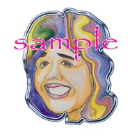 人物顔のアイコン画像640×640ピクセル・女性