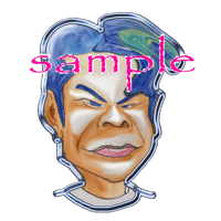 人物顔のアイコン画像640×640ピクセル・男性