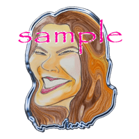 人物顔のアイコン画像640×640ピクセル・女性