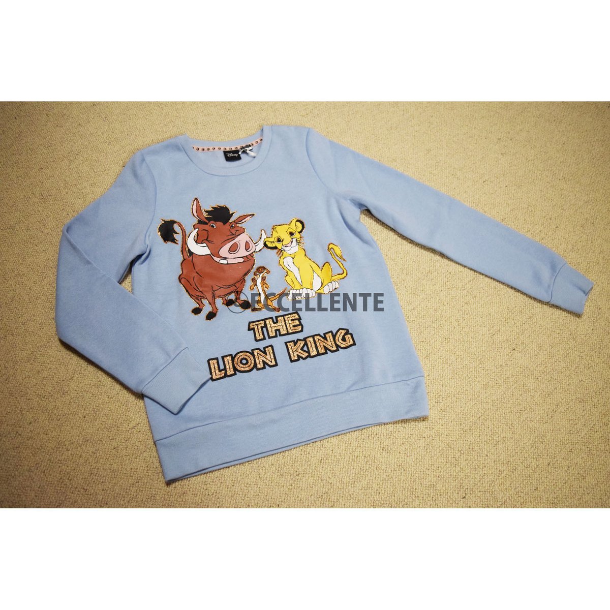 プライマーク】PRIMARK x DISNEY ライオンキング裏起毛トレーナー 