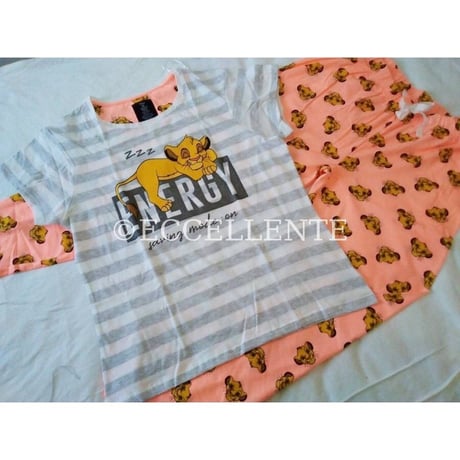 【プライマークホーム】PRIMARK HOME x DISNEY　ナイトウェア上下セット　シリーズ②