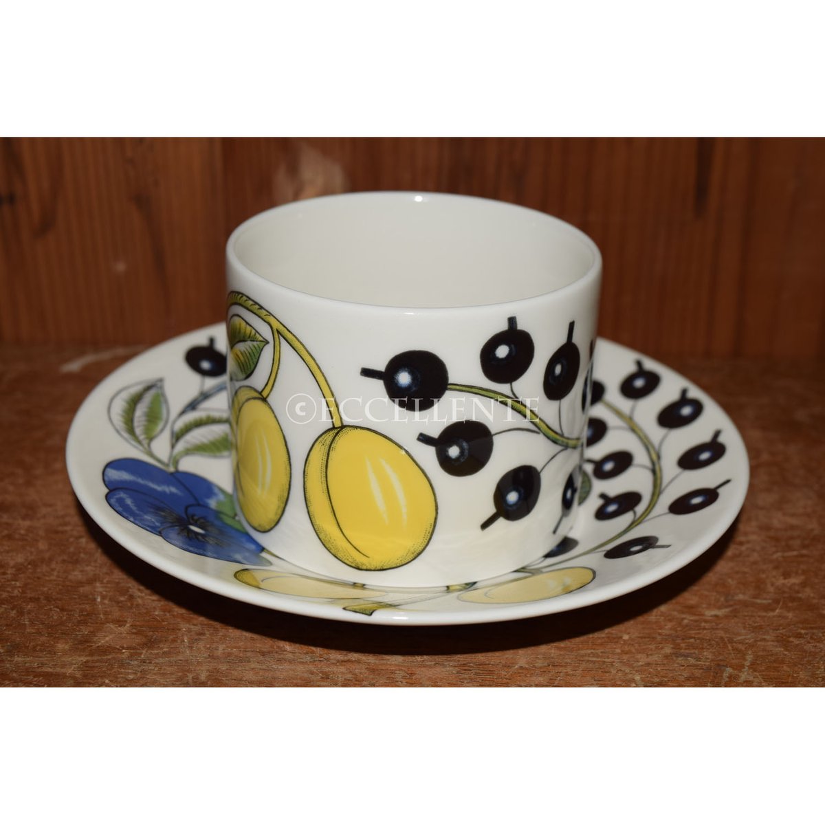 ARABIA アラビア◆ ジャー 小物入れ パラティッシ 旧ロゴ カイピアイネン フィンランド製 & 旧ロゴ】ARABIA(アラビア) PARATIISI Purple