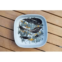 【2枚セット】グスタフスベリ/スヴェン・ヨンソン　ラグーン　スクエアトレイ9cm Gustavsberg（グスタフスベリ）／Lagun（ラグーン）／スクエアトレイ