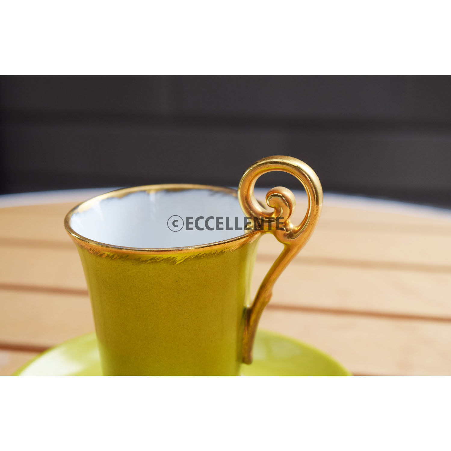 アンティーク洋食器】リモージュ デミタスカップ＆ソーサー | ECCELLENTE